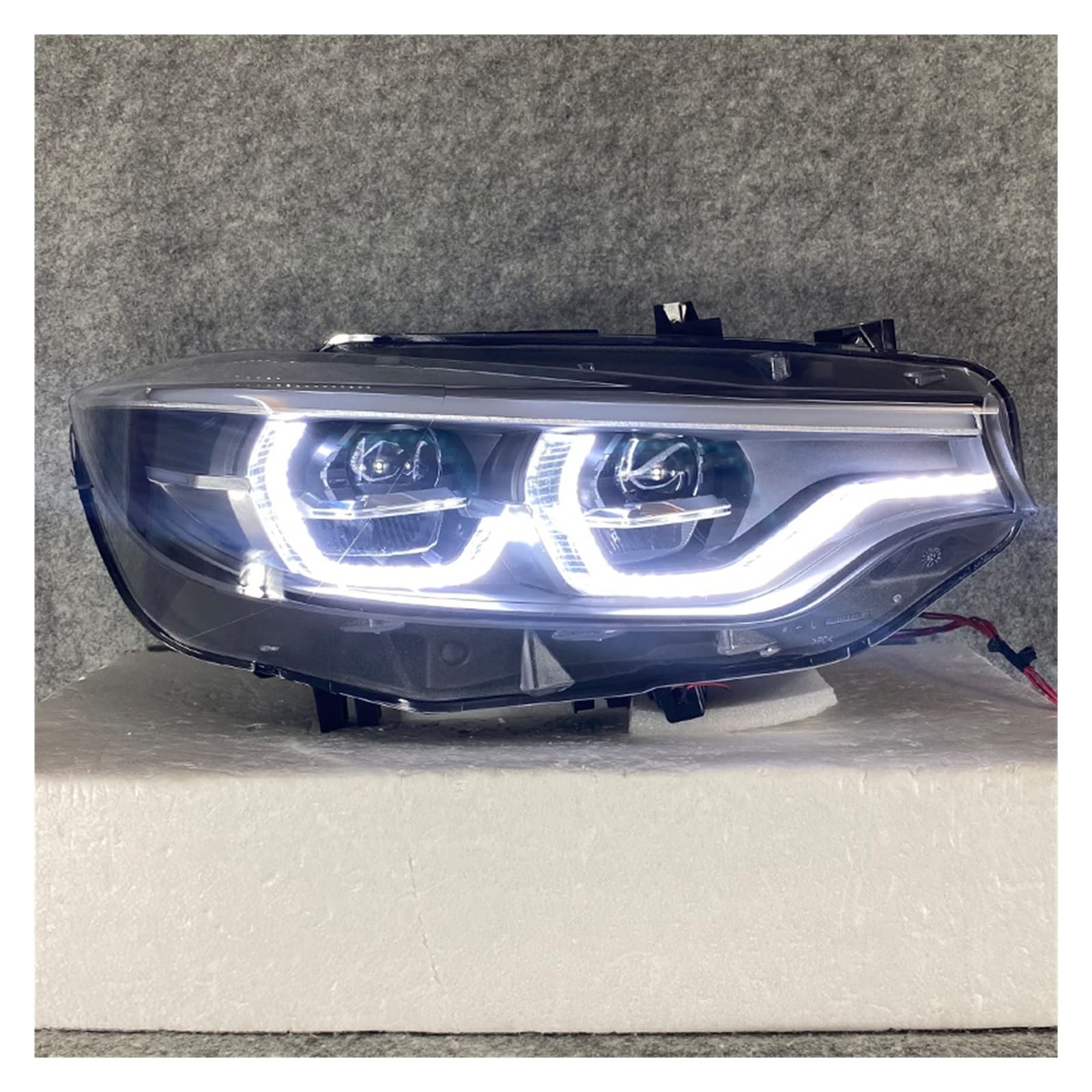 新品.BMW-fullLEDエンジェルアイカーフルLEDヘッドライト 3シリーズ
